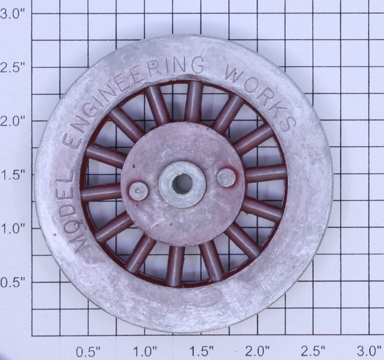 Lionel SM-75X Red Spoked 2-3/8" Std. Gauge Electric Loco Super Motor Gear Wheel