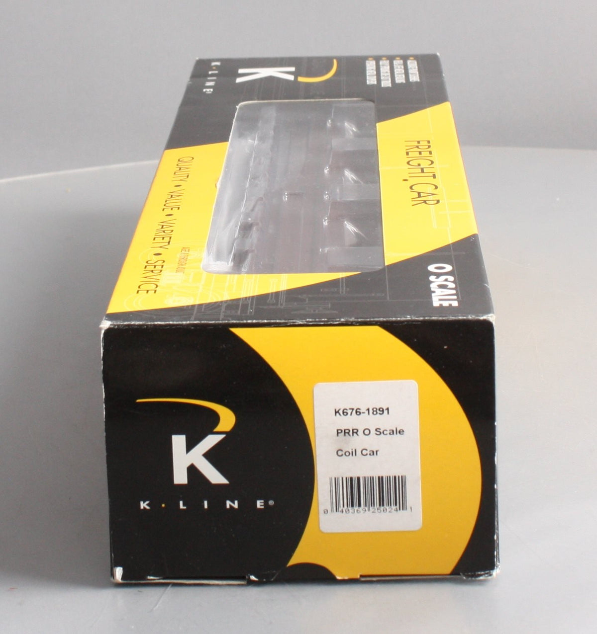 K-Line K676-1891 O Gauge Pennsylvania Coil Car #387011 LN/Box