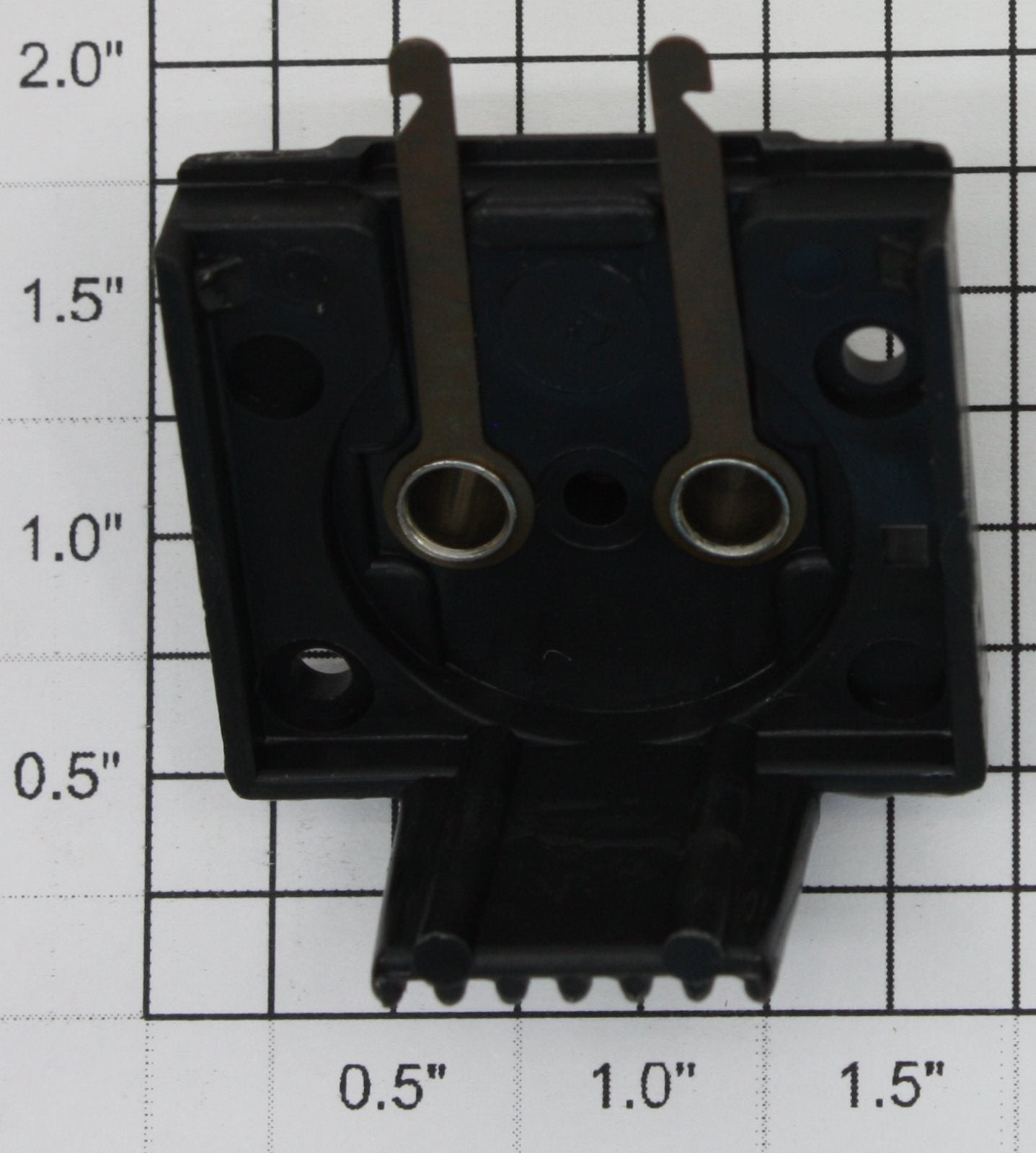 Lionel 18417-12 Black Brush Plate Assembly-No Horn