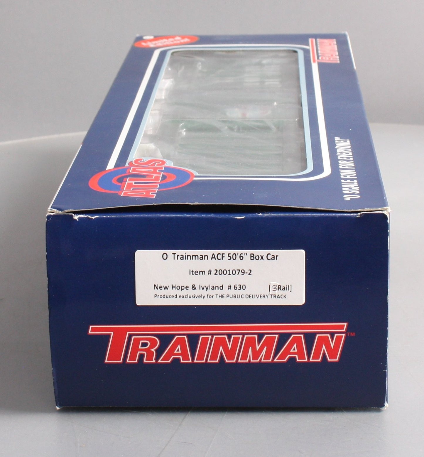 Atlas 2001079-2 O Gauge New Hope & Ivyland Box Car #630 EX/Box