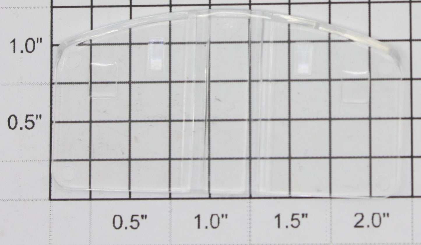 Lionel 8129-65 Clear Window without Bulb Holder