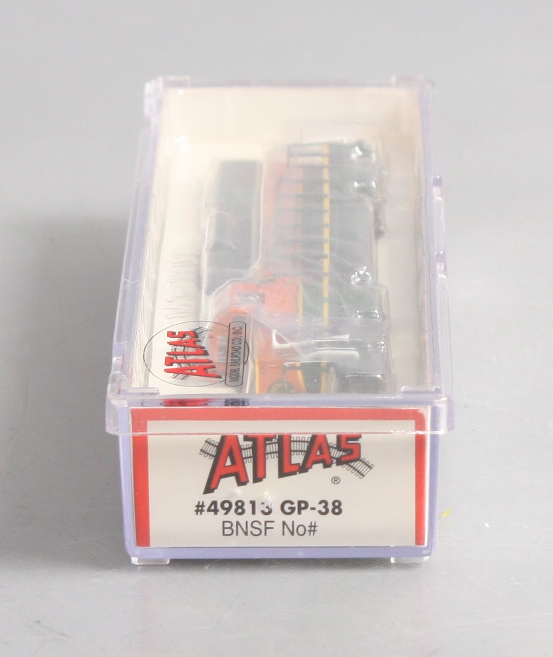 Atlas 49813 N BNSF Unnumbered GP-38 Diesel Locomotive Standard DC