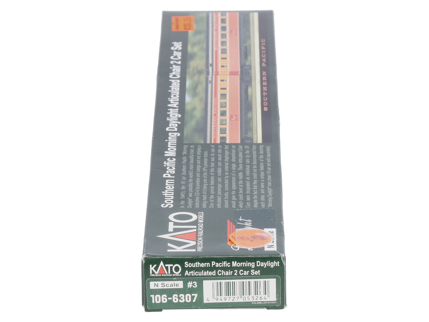 Kato 106-6307 N SP 'Morning Daylight' 2-Car Set #3