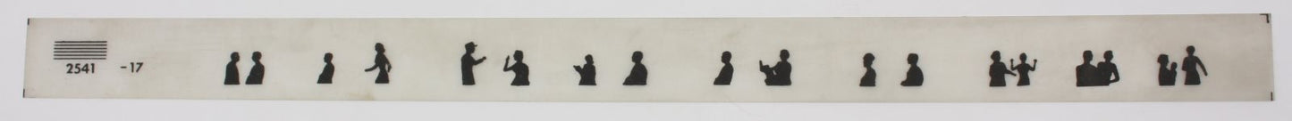 Lionel 2541-17 Left Hand Window Strip- Alexander Hamilton Passenger Car