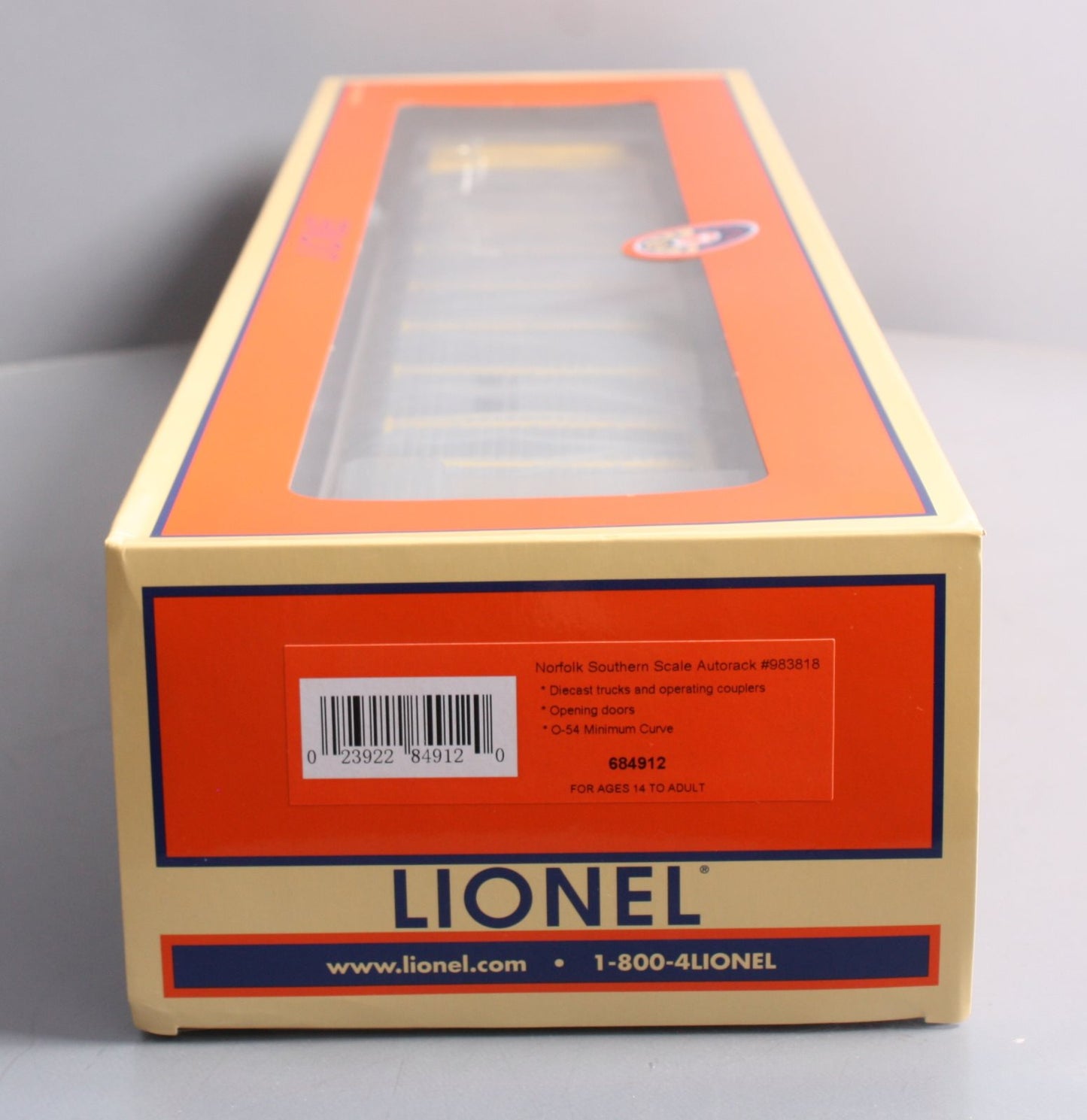 Lionel 6-84912 O Gauge Norfolk & Southern Freight Car #983818