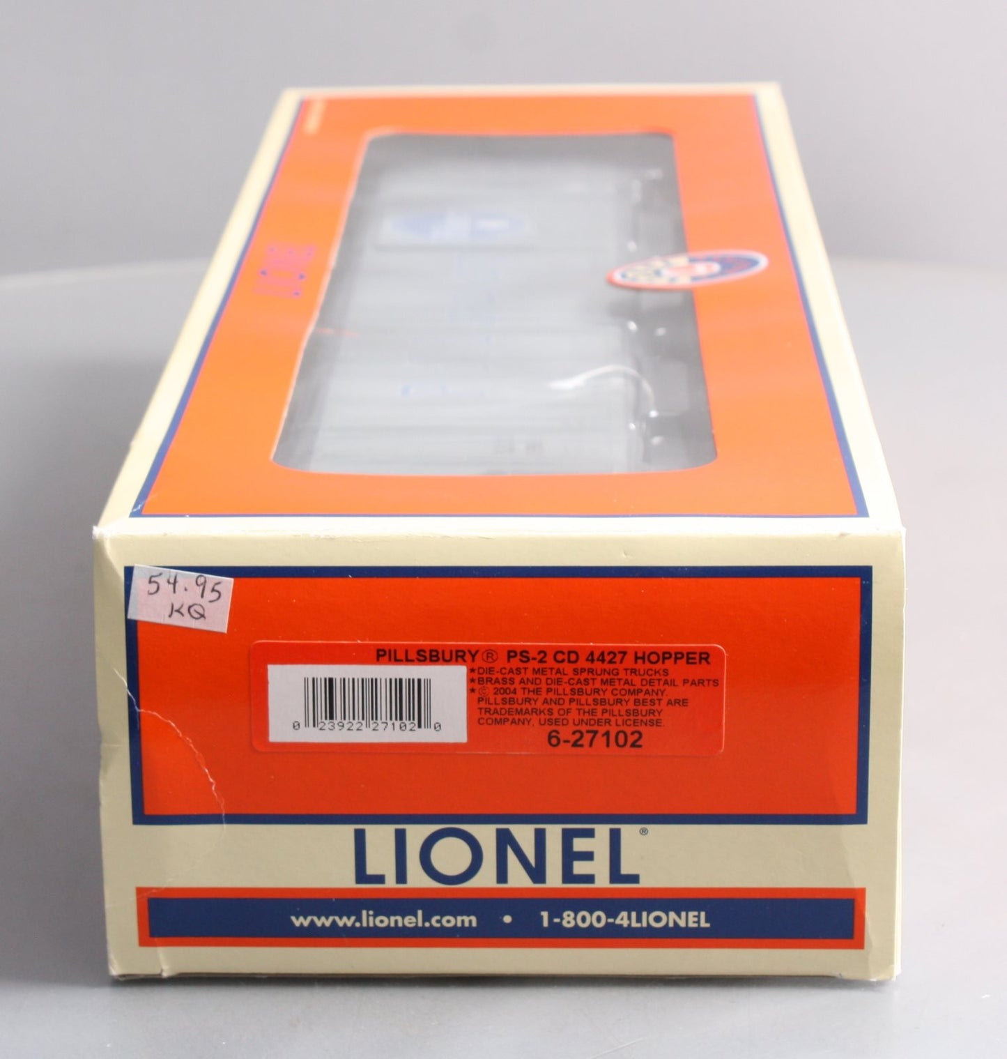 Lionel 6-27102 O Pillsbury PS-2 CD 4427 Hopper