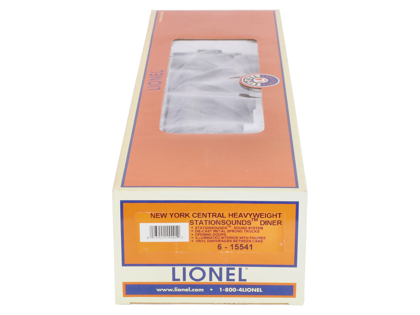 Lionel 6-15541 O Gauge New York Central Station Sounds Diner Car #370