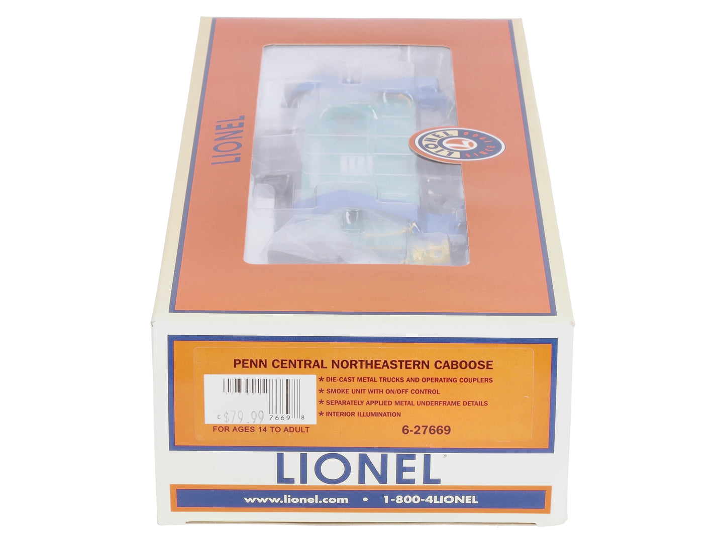 Lionel 6-27669 Penn Central 1:48 Scale Caboose