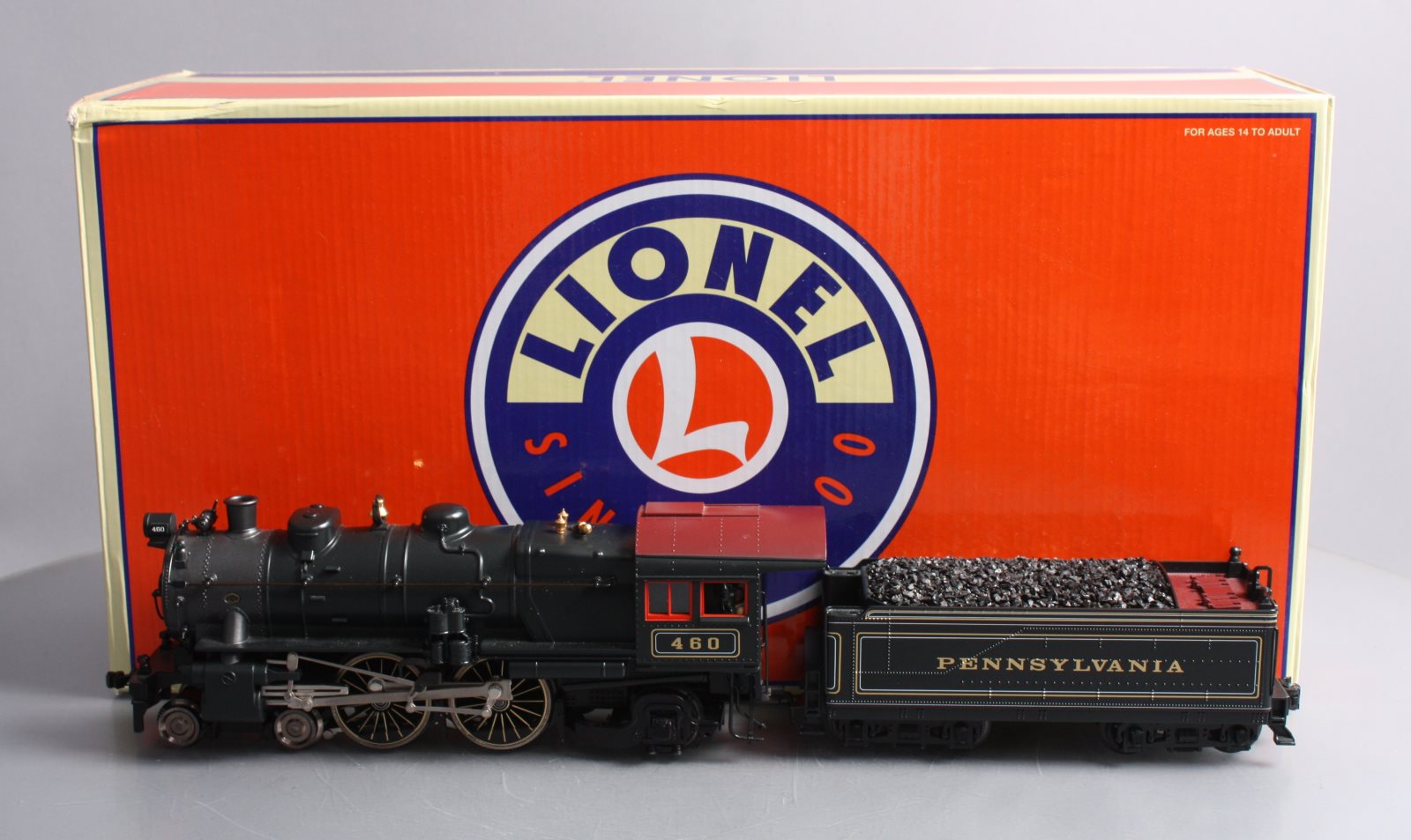 Lionel 6-11224 O PRR Atlantic Lindbergh 4-4-2 E-6 Steam Locomotive
