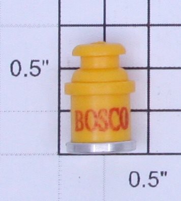 Lionel 3672-7 O Gauge Yellow Bosco Milk Can