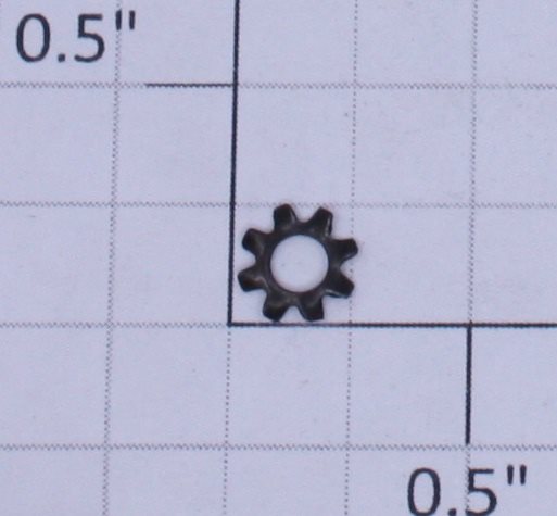 Lionel 8142-63 #4 External Tooth Lock Washer