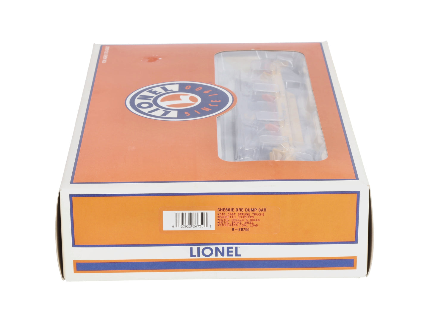 Lionel 6-26751 O Gauge Chessie System Operating Coal Dump Car LN/Box
