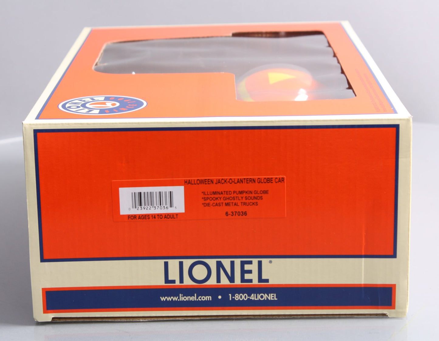 Lionel 6-37036 O Gauge Halloween Operating Globe Car LN/Box