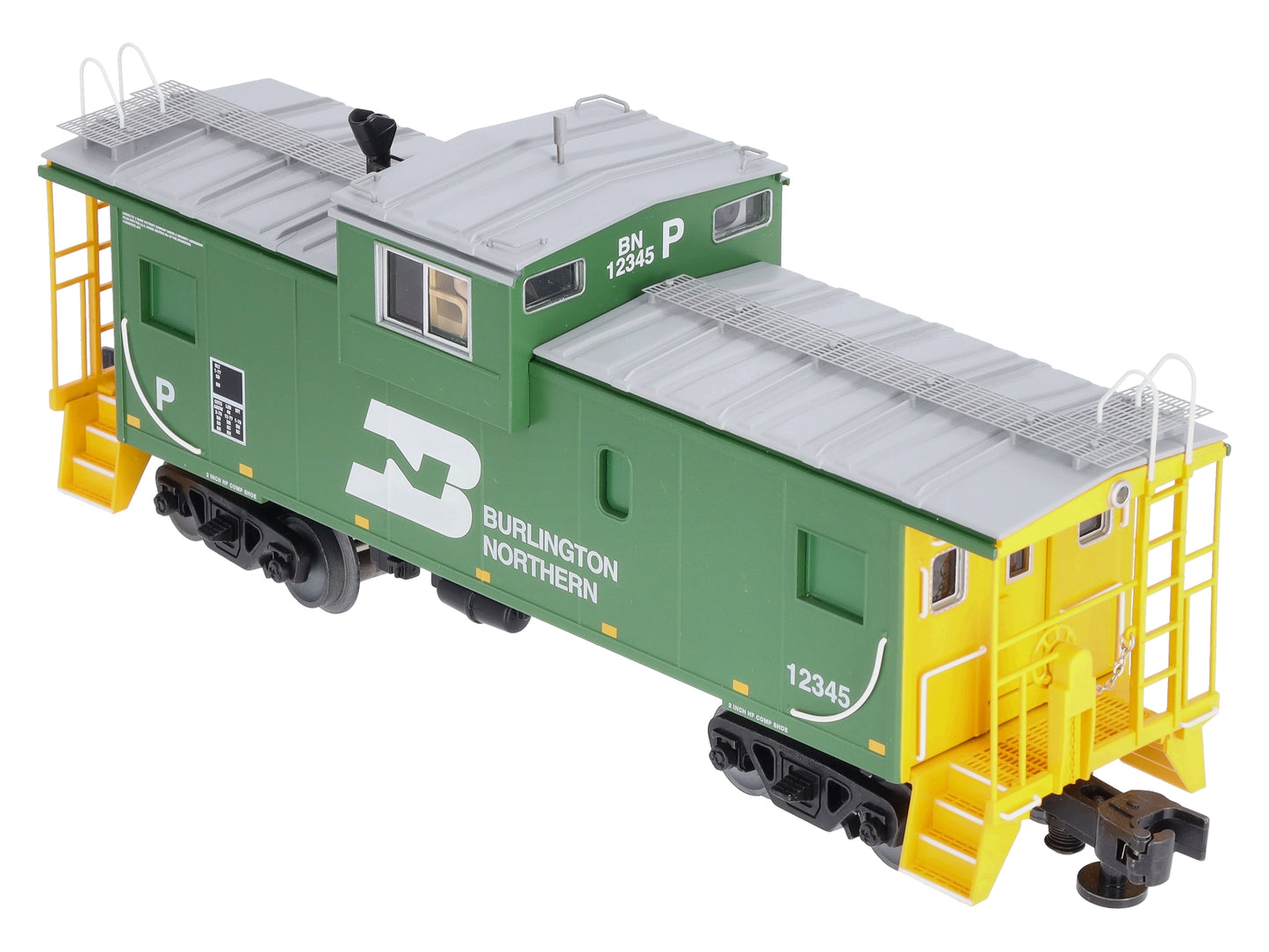 Lionel 6-85072 O Burlington Northern Wide Vision Caboose with Camera #12345