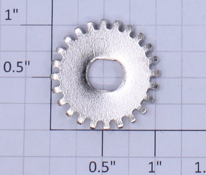 Lionel 219-59 Steel Crane Boom Gear with 1-1/6 inch Square Hole