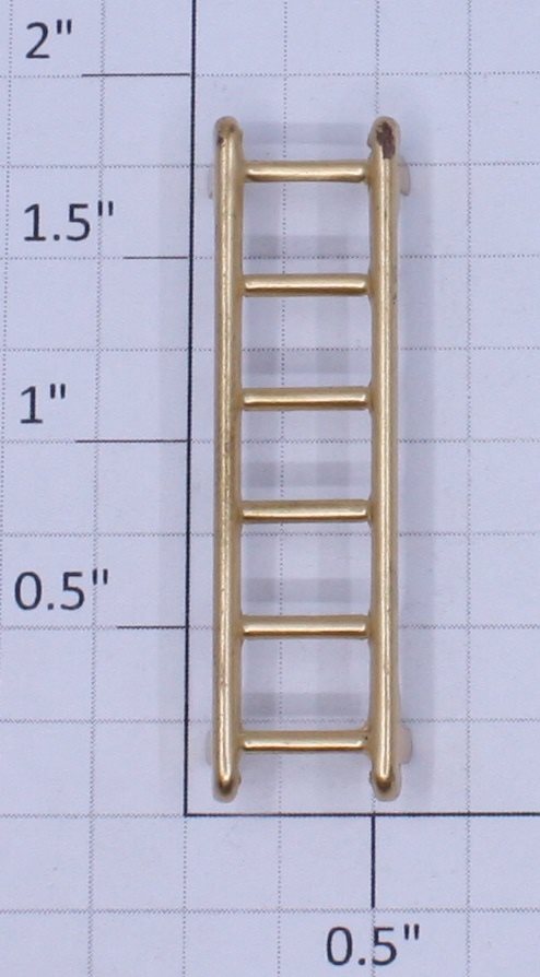 Lionel 814-4 Brass 6-Rung Ladder fits 814 2814 216 516
