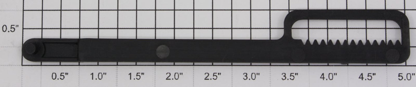 Lionel 128-29 Black Plastic Drive Rack