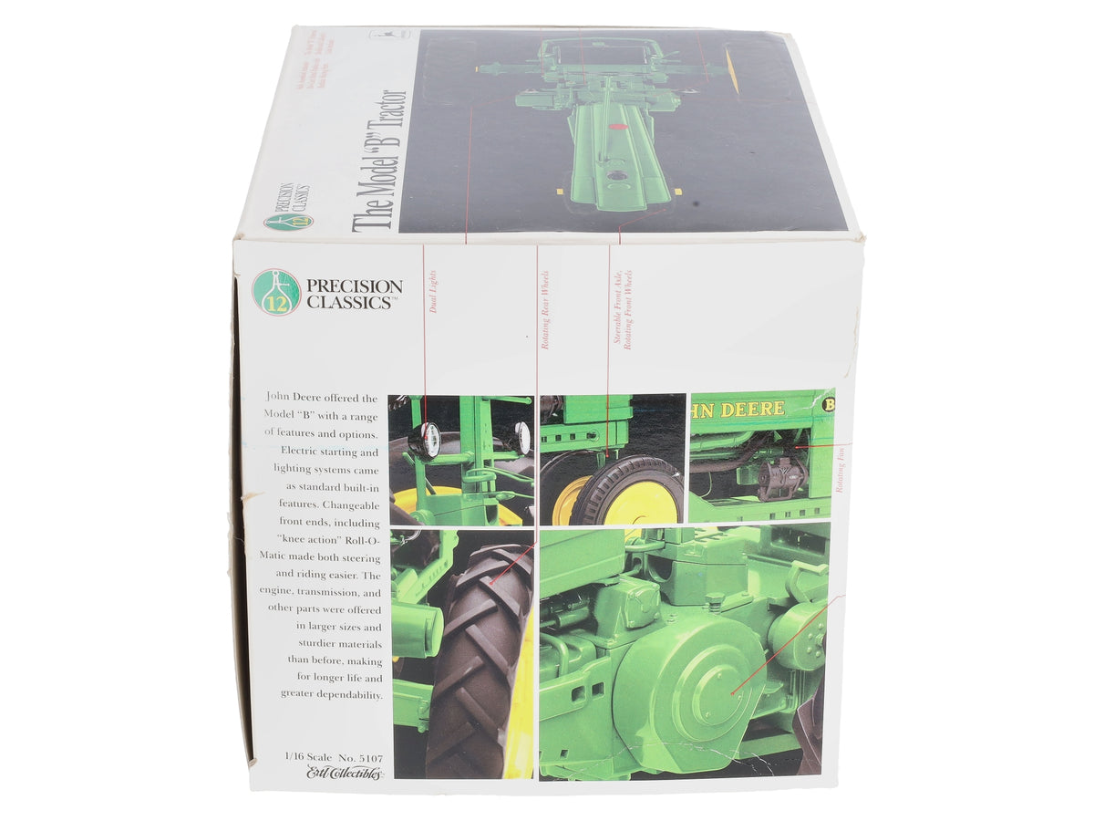 Ertl 5107 1:16 Scale John Deere The Model "B" Diecast Tractor LN/Box