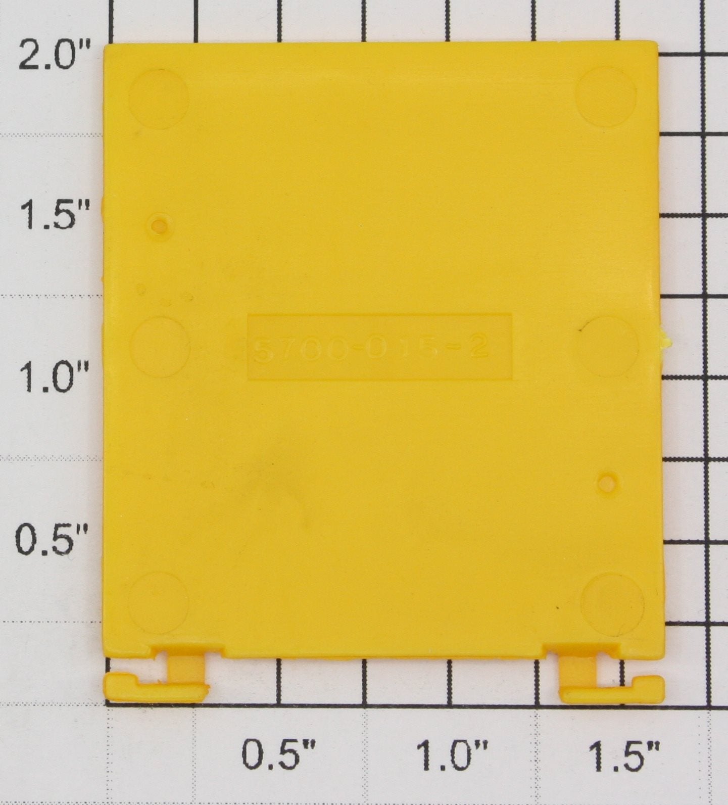 Lionel 5713-14 Yellow Box Car Door with Door Guides