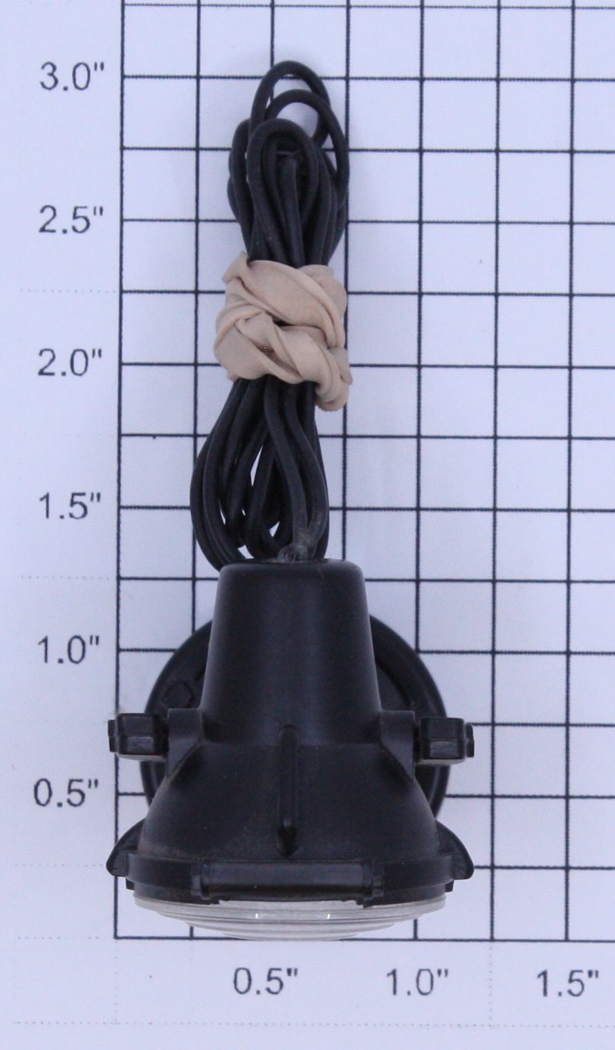 Lionel 22354-350 K-Line Black Spotlight Assembly