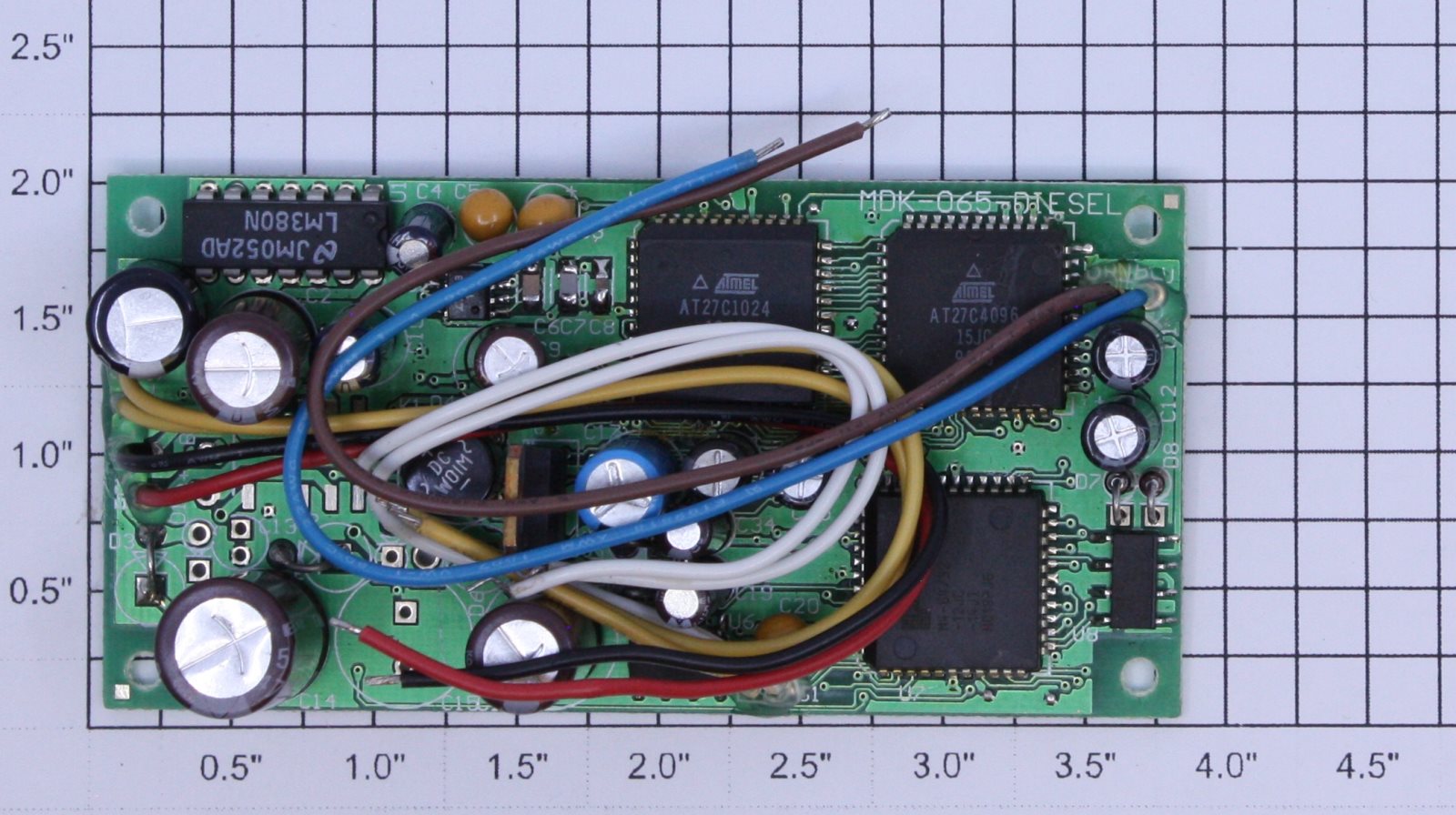 K-Line MDK-065 Diesel Horn and Bell PCB Circuit Board with K-Line MDK-065 Diesel Horn and Bell PCB Circuit Board with