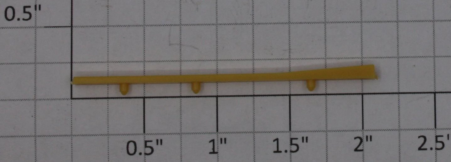 Lionel 16229-65 Yellow Erie-Lackawanna Auto Carrier Side Support