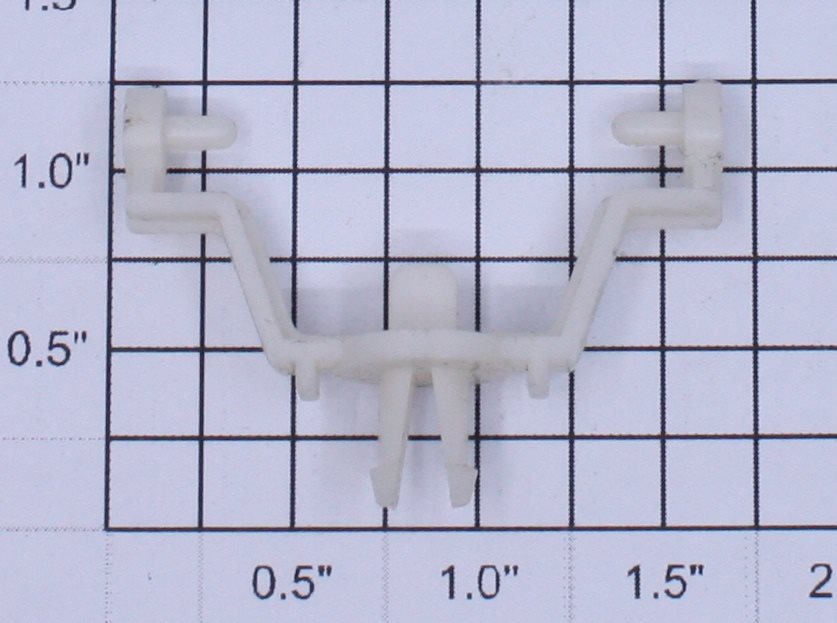 Lionel 6506-25 O Gauge White Security Car 50 Caliber Gun Bracket