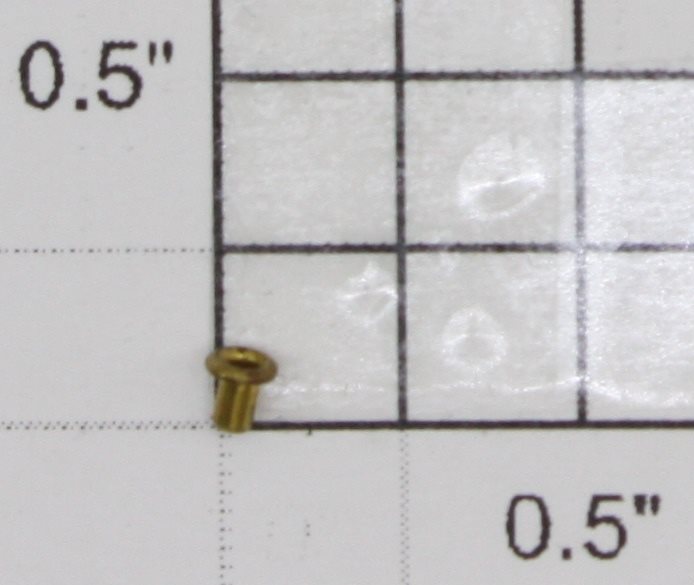 Lionel 3360-47 .059 x .068 Brass Eyelet