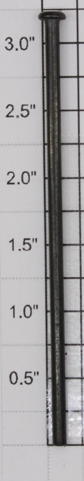 Lionel 445-38 Blackened 3-1/4" Short Mounting Stud