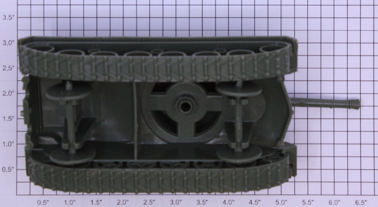 Acme 1002 O Gauge Army Olive Green WWII M45 Patton Army Tank