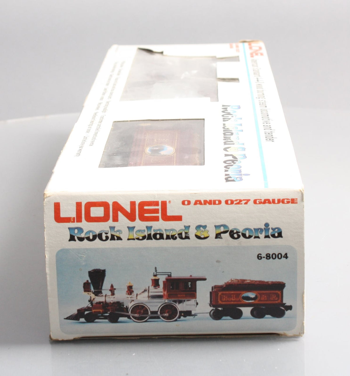 Lionel 6-8004 O Rock Island & Peoria Steam Locomotive & Tender LN/Box