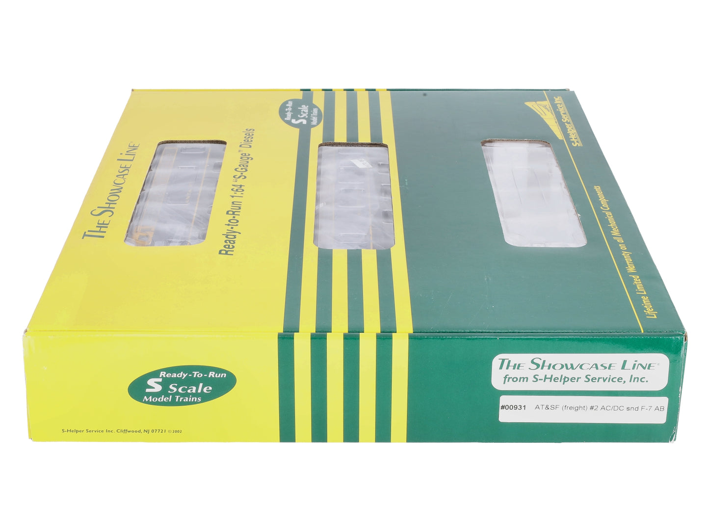 S-Helper 00931 S AT&SF F-7 AB Diesel Locomotive Set EX/Box