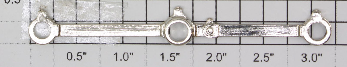 Lionel 227-54 Left Hand Nickel Side Rod