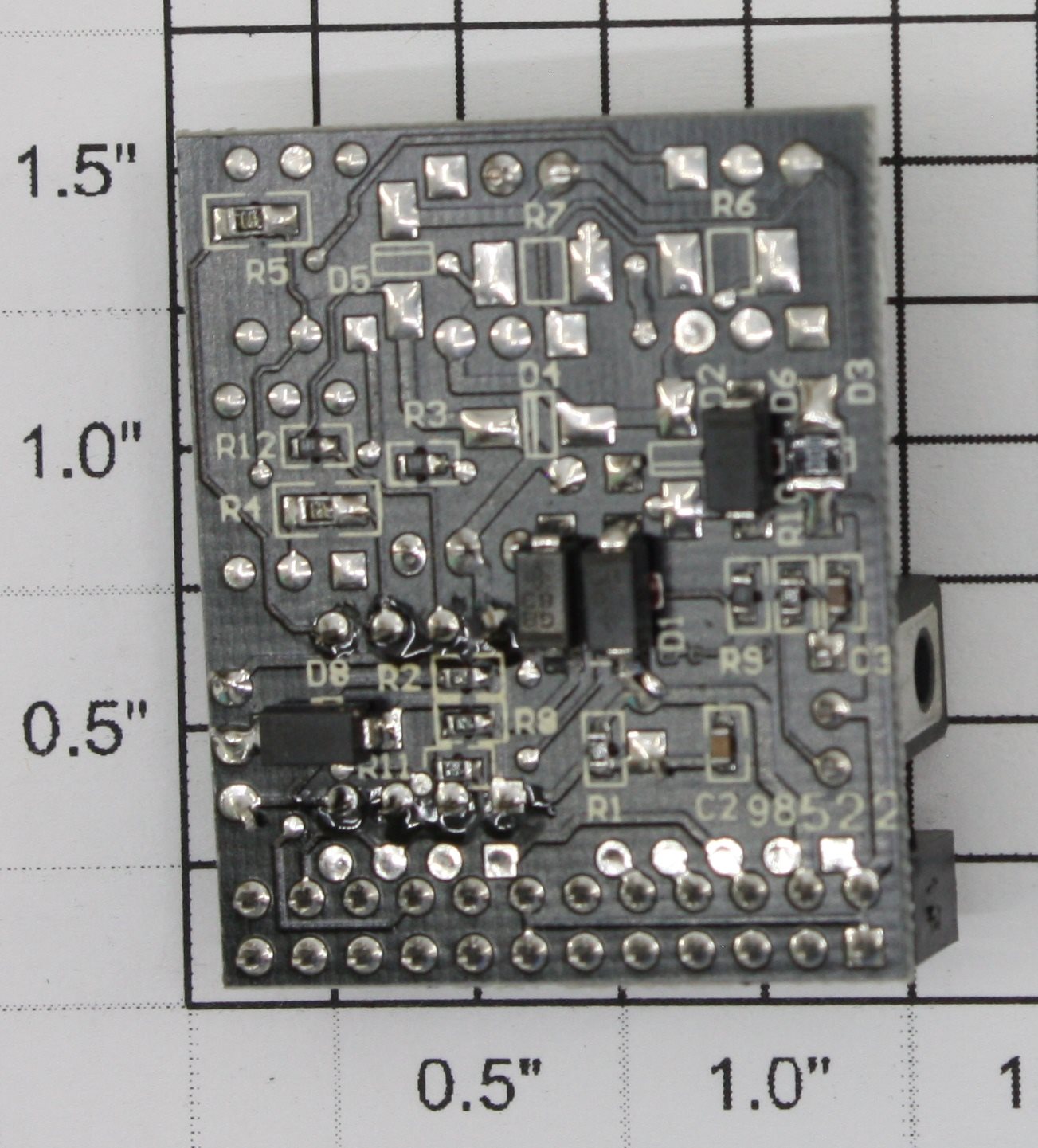 Lionel 691PCB10F1 104E CMD Ready Reverse Logic PCB Circuit Board with Mars Light