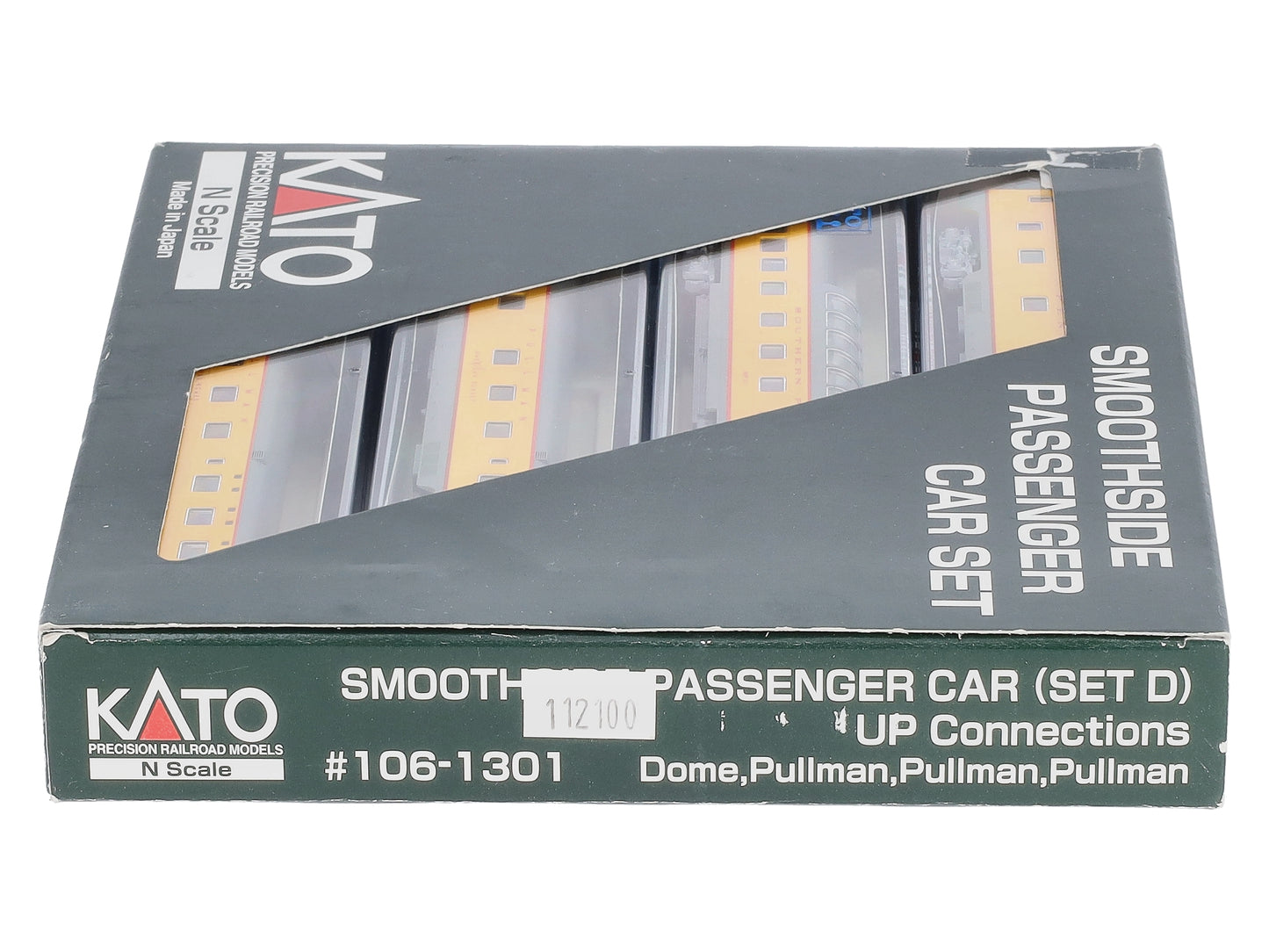 Kato 106-1301 N Union Pacific Smoothside Passenger Car Set (Set of 4) LN/Box