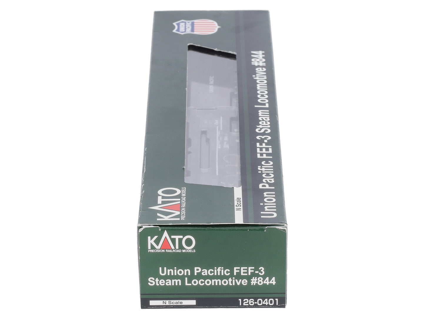 Kato 126-0401 N Union Pacific FEF-3 4-8-4 Steam Locomotive #844 - DC