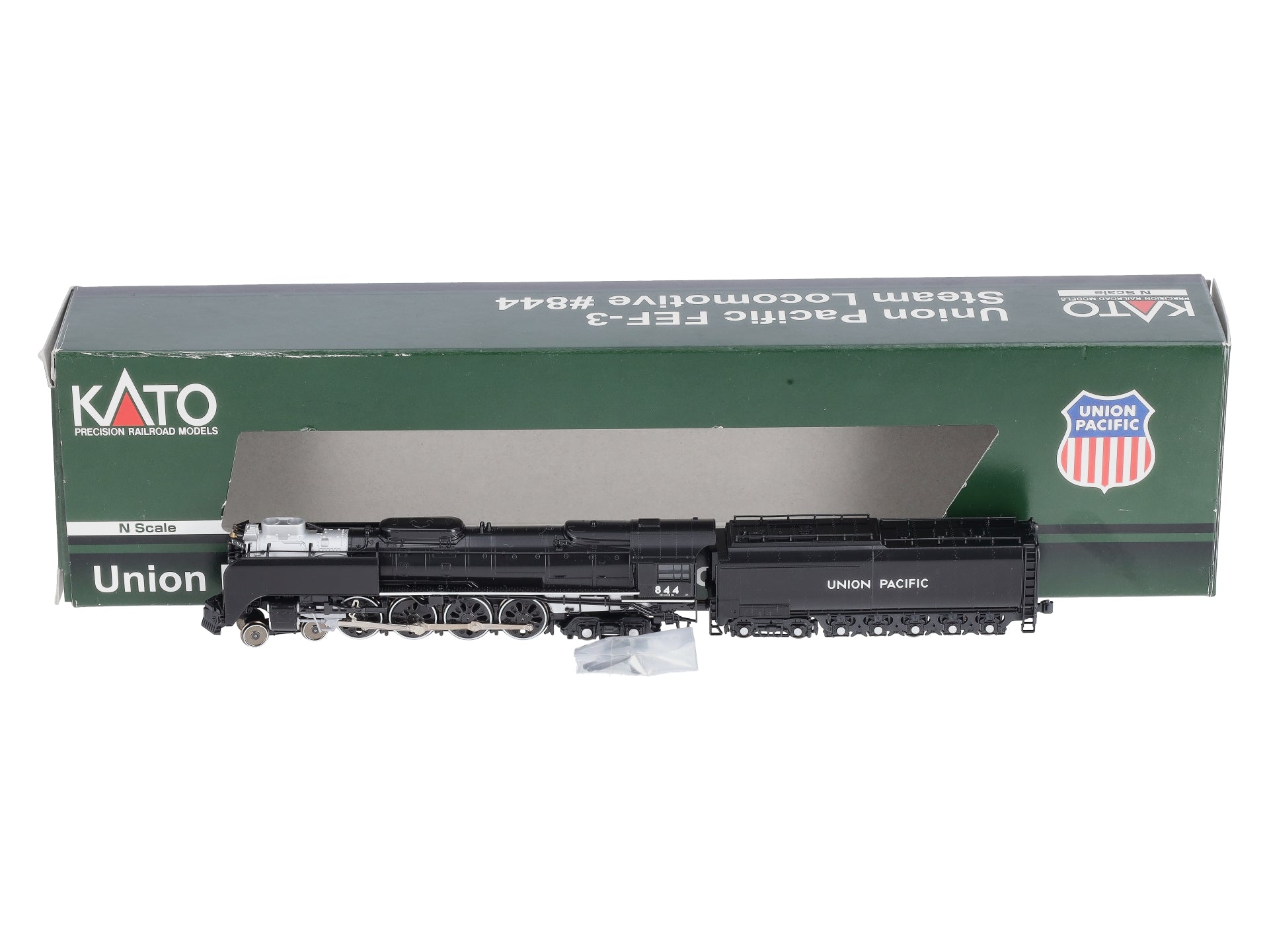 Kato 126-0401 N Union Pacific FEF-3 4-8-4 Steam Locomotive #844 w