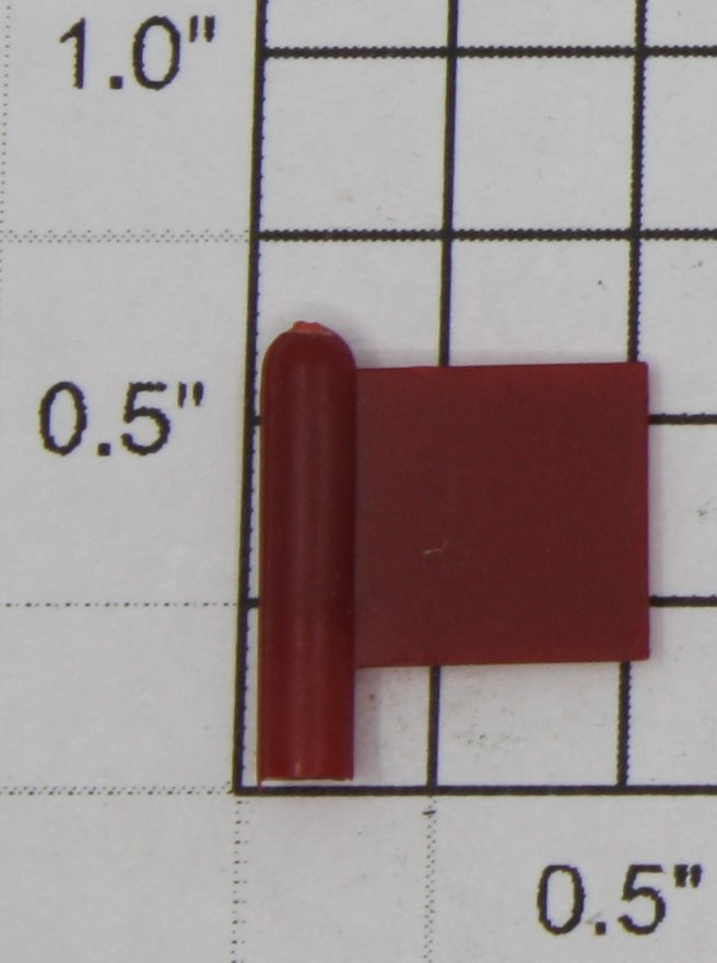 Lionel 1047-7 Flagman Red Plastic Flag