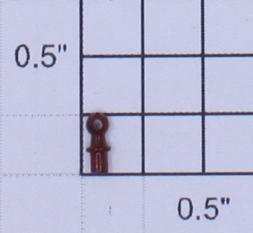 Lionel 1069-305 Brown Stanchion for Hogwarts
