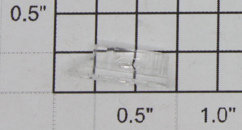 Lionel 2379-6 Right Hand Clear Raised Number Marker Lens/Number Board