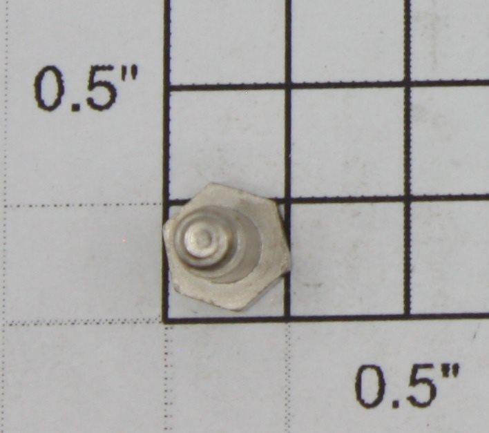 Lionel 2330-58A Nickel Hex Head Truck Pivot Screw