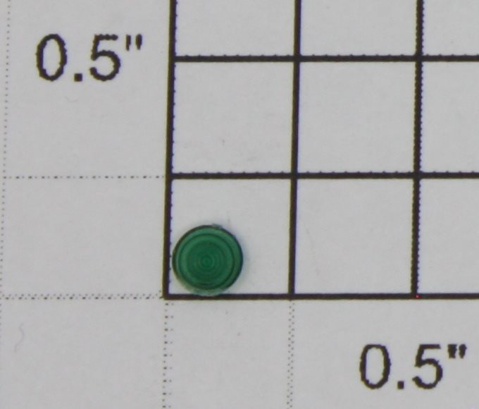 Lionel 2045-53 Green Lens for FastTrak Switch Lanterns