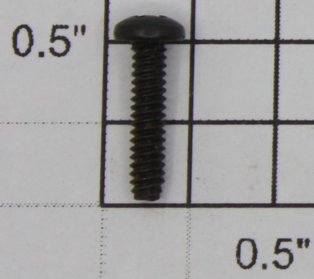 Lionel 8950-150 #4-40 x 1/2" Black Phillips Pan Head Machine Screw