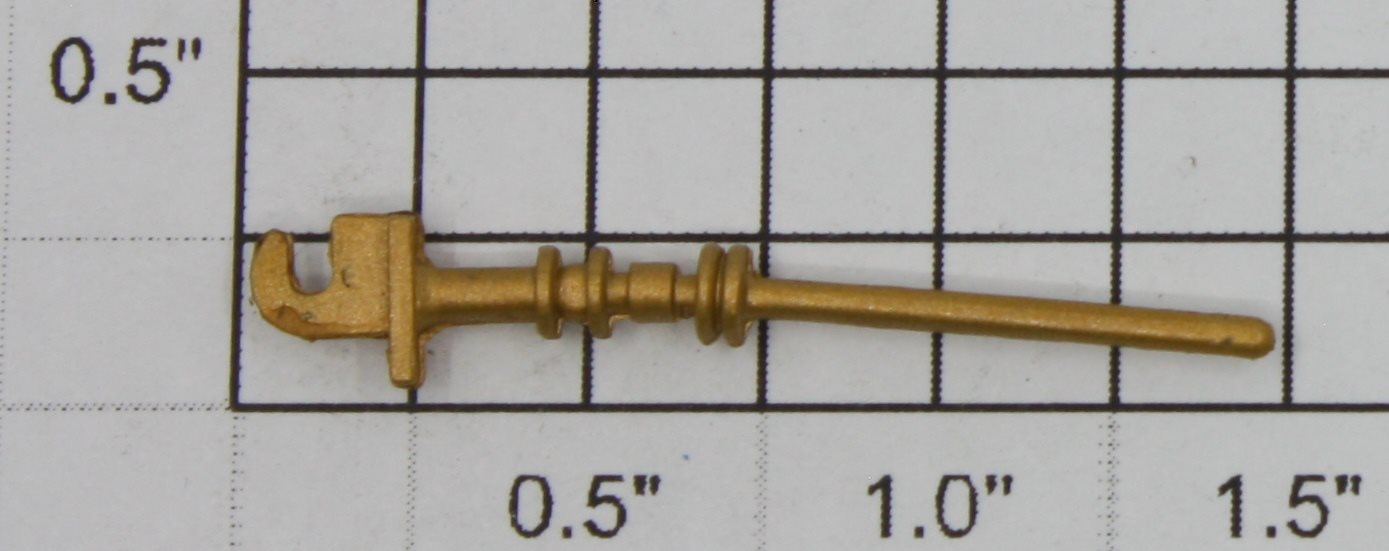 Lionel 8732-85 Plastic Molded Gold Valve Stem