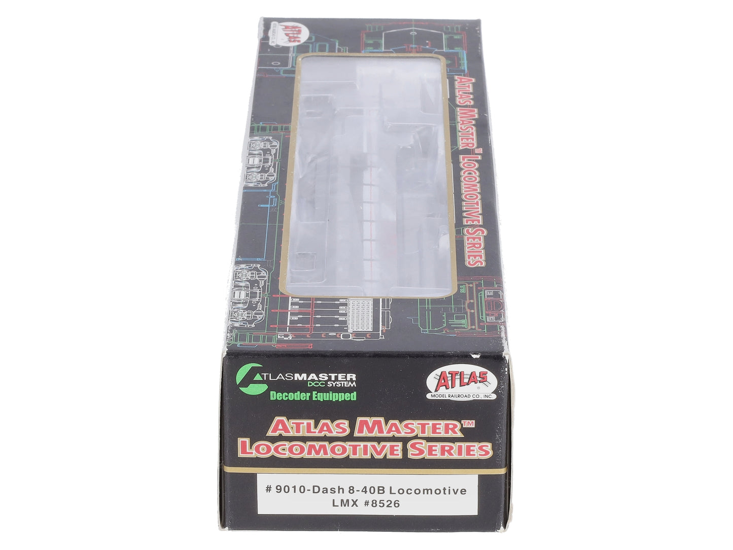 Atlas 9010 HO LMX DASH 8-40B Diesel Locomotive Standard DC #8526