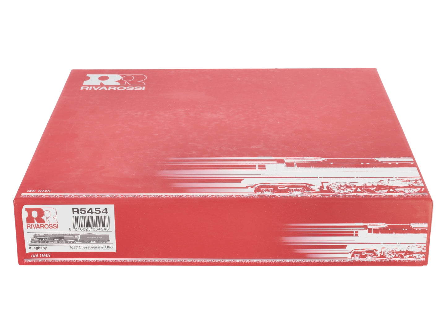 Rivarossi R5454 HO Scale C&O Class 2-6-6-6 Steam Locomotive & Tender #1633 MT/Box