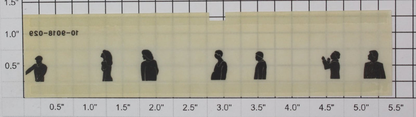 Lionel 9018-29 Left Hand Front Observation Window Strips