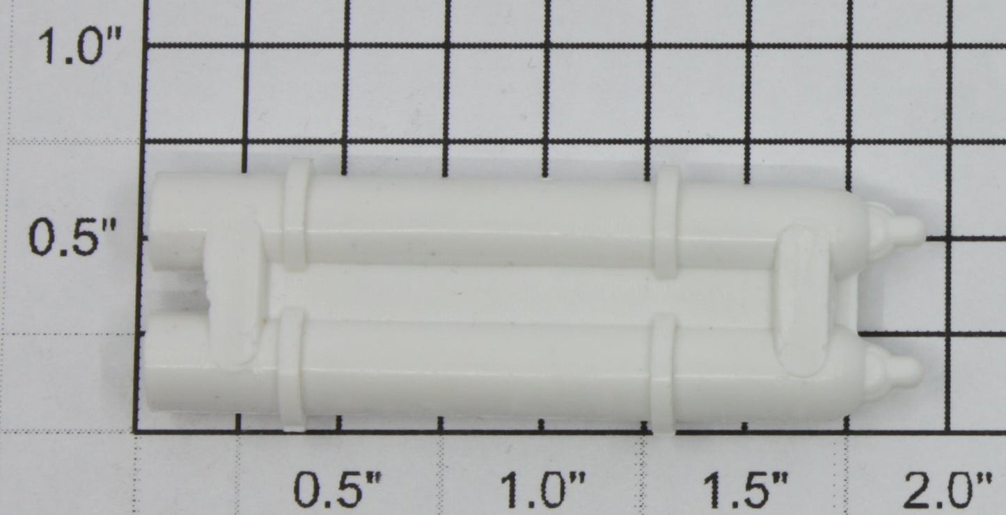 Lionel 6814-35 White Oxygen Tank-No Studs