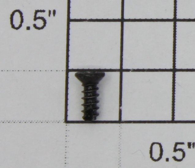 Lionel 7951-250 #1 x 1/4" Black Phillips Flat Head Self Tapping Screw