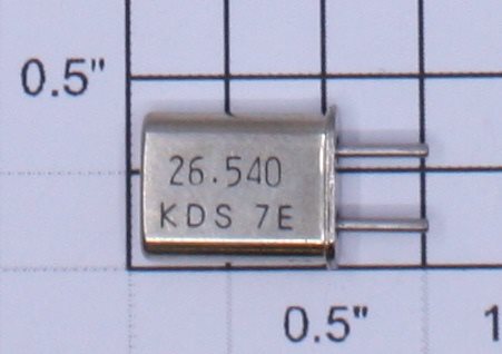 Lionel 2867-22 26.54 MHz PM/CB Unit Crystal